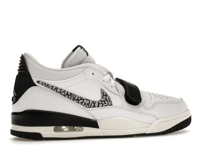 Jordan Legacy 312 Low White Black Elephant Swoosh