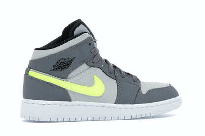 Jordan 1 Mid Gunsmoke Volt (GS)
