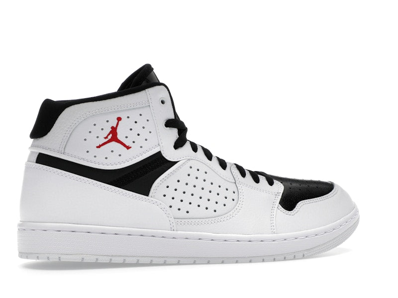 Jordan Access White Black University Red