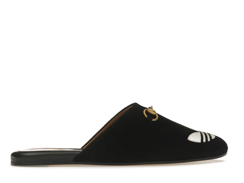 Gucci x Adidas Trefoil Slipper Black (Women's)