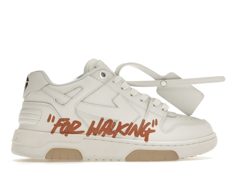 OFF-WHITE Out Of Office Low Tops For Walking Terracotta