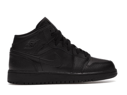 Jordan 1 Mid Black (GS)
