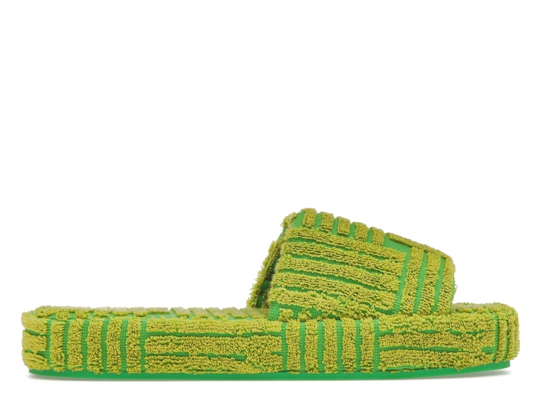 Bottega Veneta Resort Geometric Sandal Parakeet Kiwi