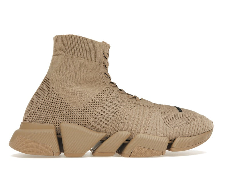 Balenciaga Speed 2.0 Lace Up Beige