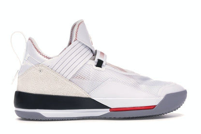 Jordan XXXIII SE White Gym Red Black