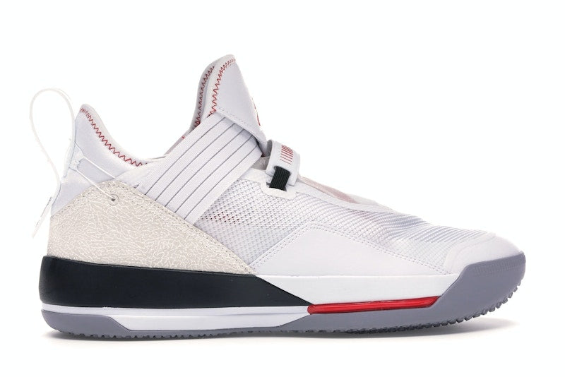 Jordan XXXIII SE White Gym Red Black