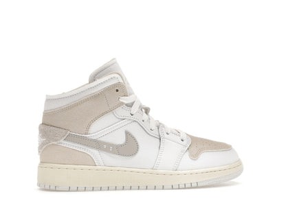 Jordan 1 Mid SE Craft Inside Out Tech Grey (GS)