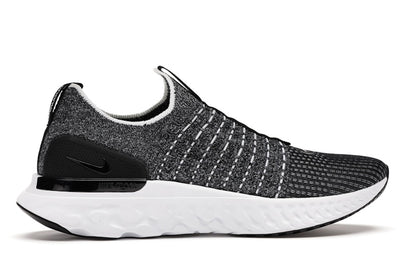 Nike React Phantom Run Flyknit 2 Black White Blend