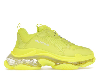 Balenciaga Triple S Clear Sole Fluo Yellow White (Women's)