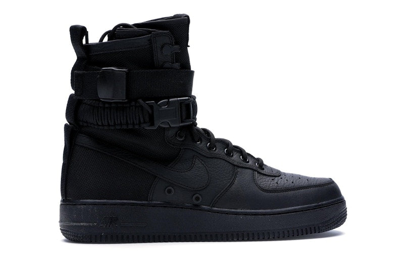 Nike SF Air Force 1 High Triple Black (Women's)