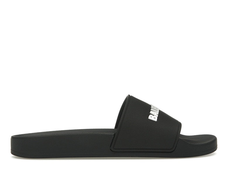 Balenciaga Pool Slide Black White (Women's)