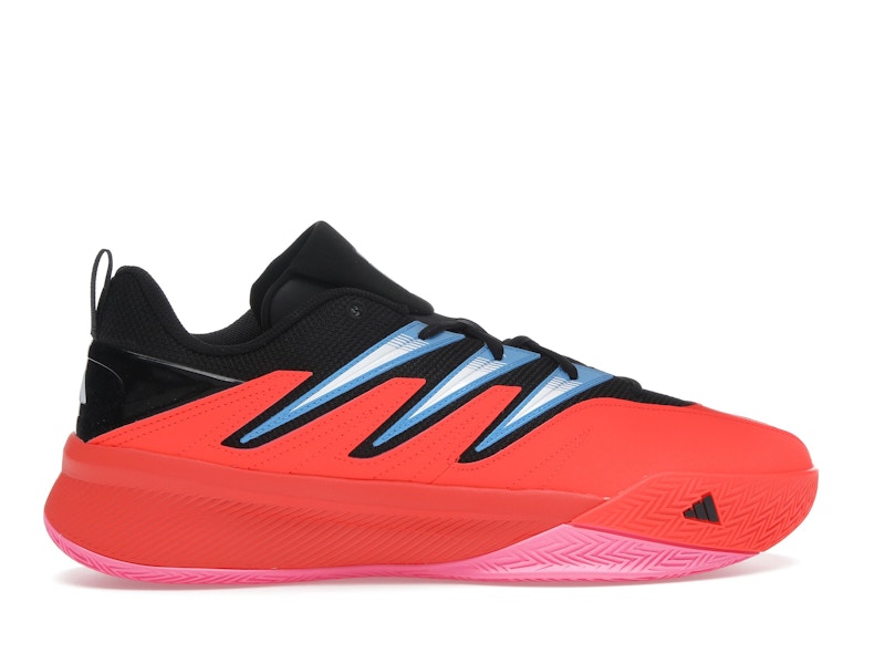adidas Dame Certified 3 Low Solar Red Core Black Cloud White