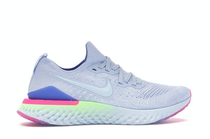 Nike Epic React Flyknit 2 Hydrogen Blue Sapphire Hyper Pink