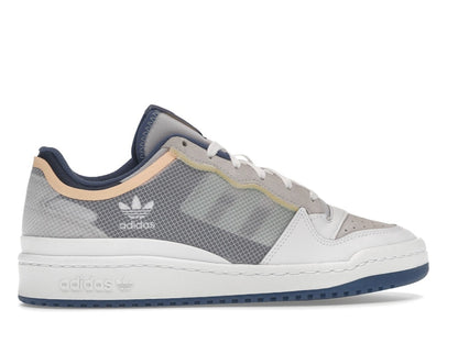 adidas Forum Low TT Cloud White Acid Orange Crew Blue