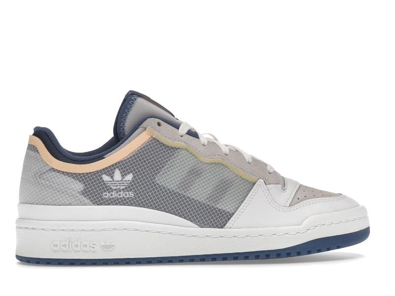 adidas Forum Low TT Cloud White Acid Orange Crew Blue