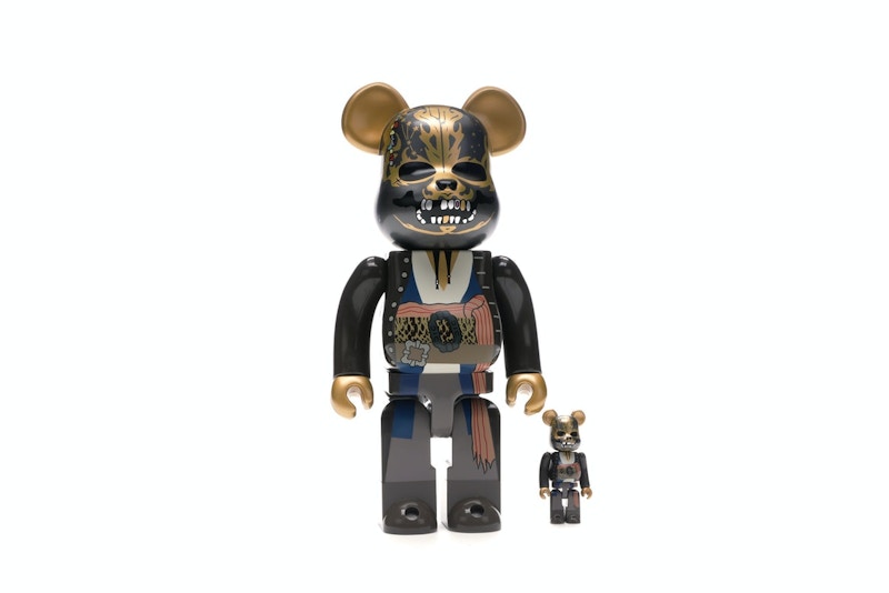 Bearbrick Jack Sparrow (Dead Men Tell No Tales Ver.) 100% & 400% Set Brown