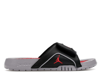 Jordan Hydro 4 Retro Black Cement Grey Fire Red (GS)
