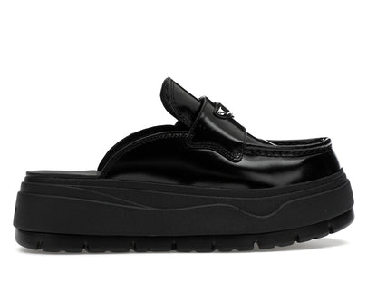 Jordan Mule Black Metallic Silver (Women's)