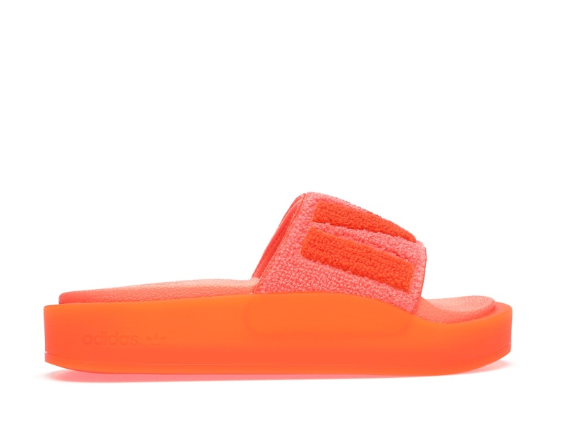 adidas Slides Beyonce Ivy Park Screaming Orange