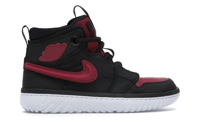 Jordan 1 High React Black Noble Red