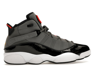Jordan 6 Rings Smoke Grey Black Red Gold