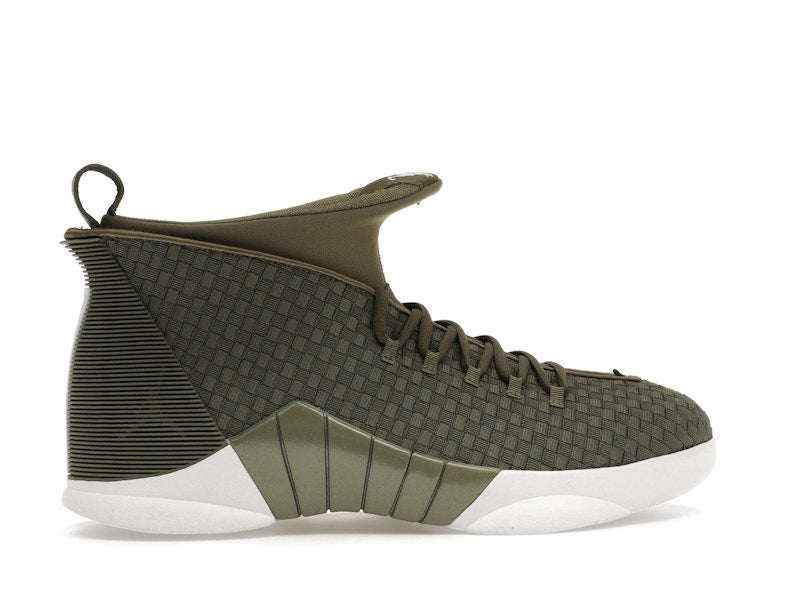 Jordan 15 Retro PSNY Woven Olive