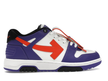 OFF-WHITE Out Of Office OOO Low Tops White Purple Orange