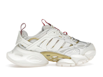 adidas XLG Runner Deluxe Off White Gold Metallic Red