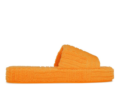 Bottega Veneta Resort Sponge Slide Tangerine