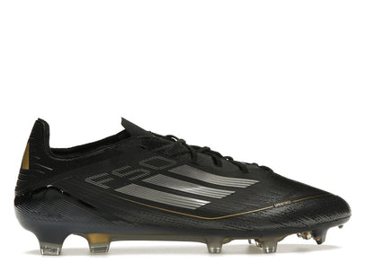 adidas F50 Elite FG Core Black Iron Metallic Gold Metallic