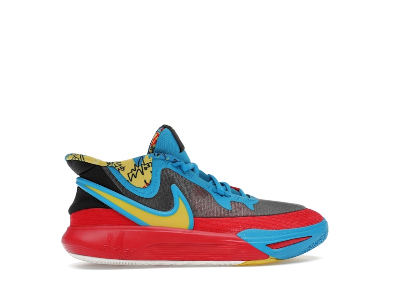 Nike Kyrie 8 GO SE Black Blue Tour Yellow (GS)