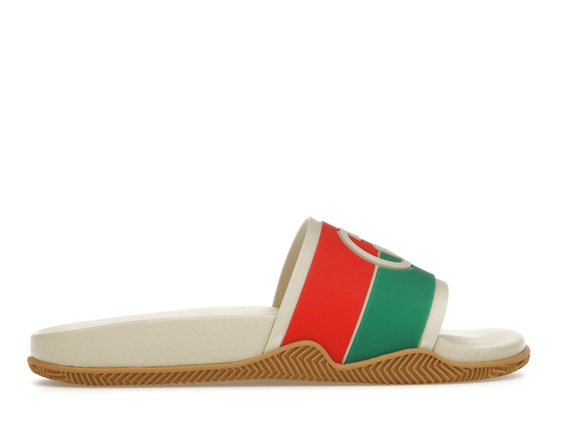 Gucci Slides Interlocking G Orange (Women's)