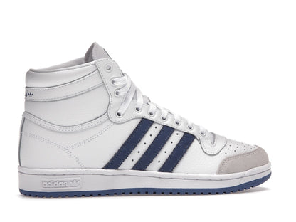 adidas Top Ten White Crew Blue