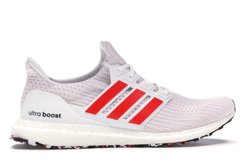 adidas Ultra Boost 4.0 Cloud White Active Red
