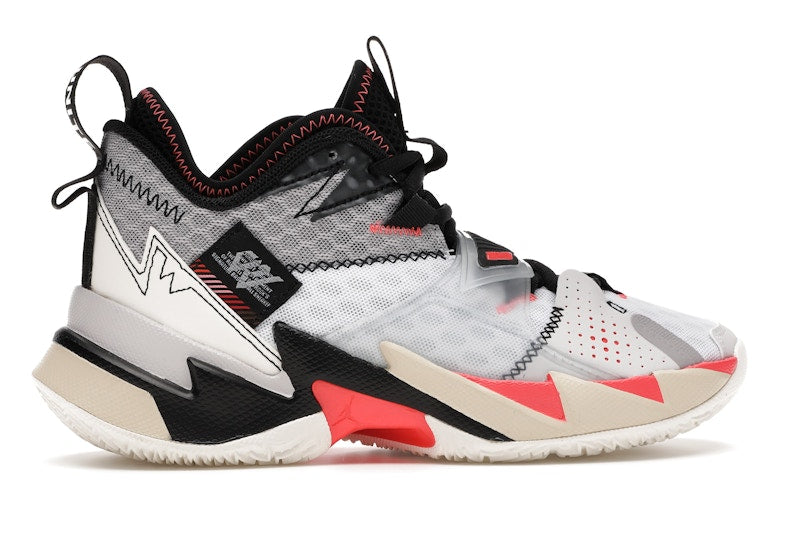 Jordan Why Not Zer0.3 White Bright Crimson Black (GS)