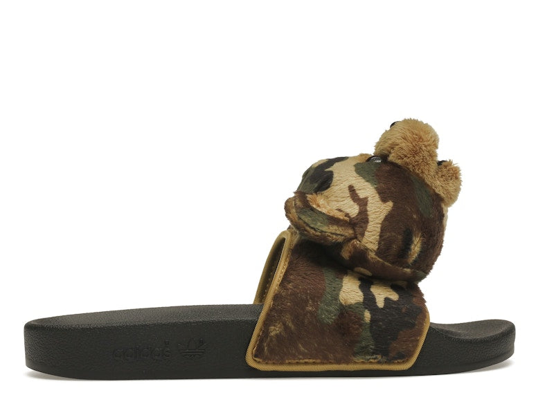 adidas JS Adilette Jeremy Scott Teddy Camo