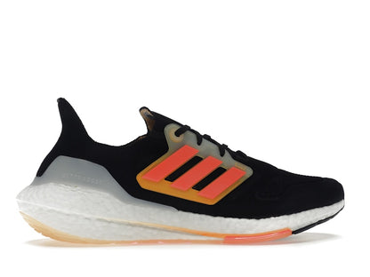 adidas Ultra Boost 22 Black Turbo Flash Orange