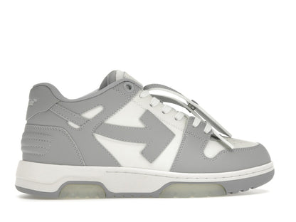 OFF-WHITE Out Of Office Low Grey White Off-White Heel Tab