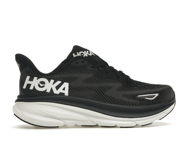 Hoka One One Clifton 9 Black White (Women's)