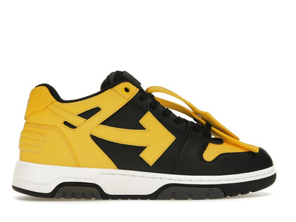 OFF-WHITE Out Of Office OOO Low Tops Black Yellow