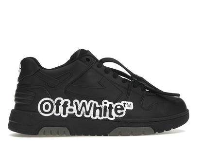 OFF-WHITE Out Of Office OOO Low Tops "Off-White" Black White