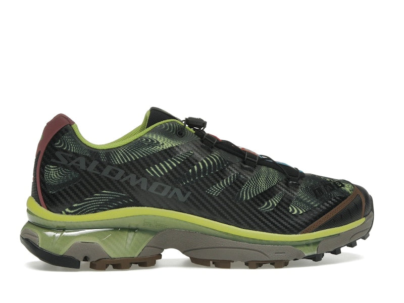 Salomon XT-4 OG Rave at Dawn Black Dark Citron