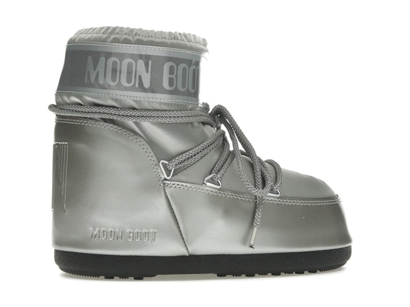 Moon Boot Icon Low Boot Glance Silver