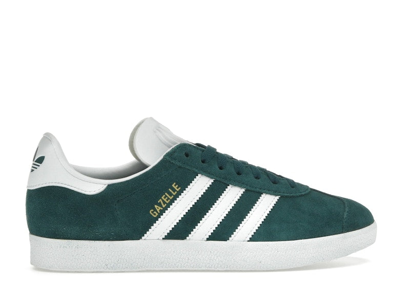 adidas Gazelle Mystery Green Cloud White Gold Metallic