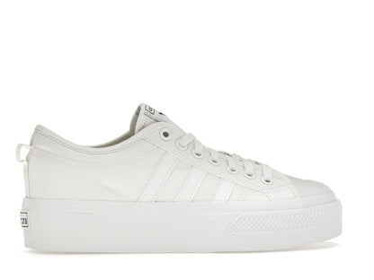 adidas Nizza Platform Triple White (Women's)