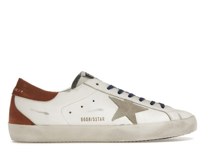 Golden Goose Super-Star White Ice Brown Blue
