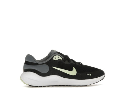 Nike Revolution 7 Black Smoke Grey White Barely Volt (GS)
