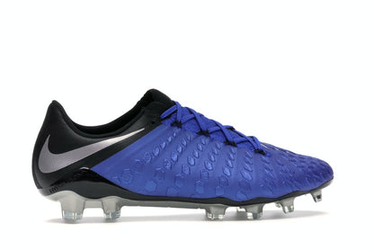 Nike Hypervenom Phantom 3 Elite Flyknit FG Racer Blue