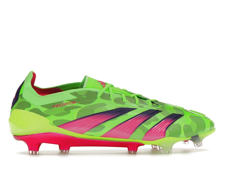 adidas Predator Elite Generation Pred FG Team Solar Green Team Shock Pink Lucid Lemon