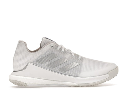 adidas Crazyflight Volleyball Cloud White Silver Metallic Grey One (Women's)